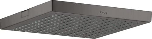 hansgrohe AXOR ShowerSolutions Kopfbrause 240/240 1jet, Decke-Aufputz, 10924340, Farbe: Brushed Black Chrome