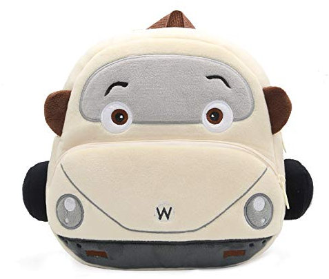 MIDSuN Rucksack Automobil Kindergarten,Automobil Rucksack Kindergarten Junge Kindergartenrucksack,Mini Rucksack Bagger für Kinder Rucksack 2-3 Jahre (Käfer)