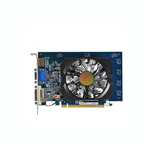 BatanE Scheda Video Fit for Gigabyte GT730 1 GB. Scheda Video GV-N730D3-1GI D3 GDDR3 Schede Grafiche GeForce. GT 730 1G. DVI VGA. Carte