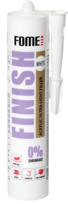 Riempitivo professionale leggero per stuccare le fughe su cartongesso e riparare rapidamente le crepe di calcestruzzo, verniciabile in 30 minuti, senza restringimento, crepe e odori.
