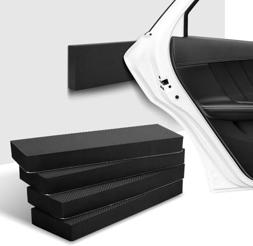 4 Stück Garagen Wandschutz selbstklebend - 3cm Extra Dicker Autotür Wandschutz, 30 * 10 * 3 cm Autotür Schutz Garagenwand Türkantenschutz für Ihr Auto Garagenwand und Parkplatz