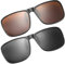 SLAXJNE Lunettes De Soleil À Clip 2 Pièces, Lunettes À Clip Pour Voiture, Lunettes De Soleil D'Extérieur, Lunettes De Soleil De Protection Solaire, Lunettes De Soleil À Clip Pour Femmes