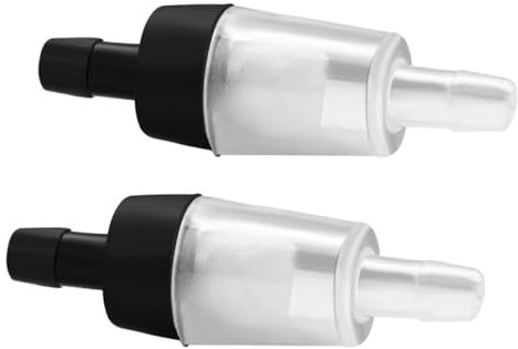 Jeorywoet Air Pump Check Valves One Way Non-Return Check Valve Aquarium Plastic Check Valves Air Pump Accessories 2 Packs Air Pump Check Valves