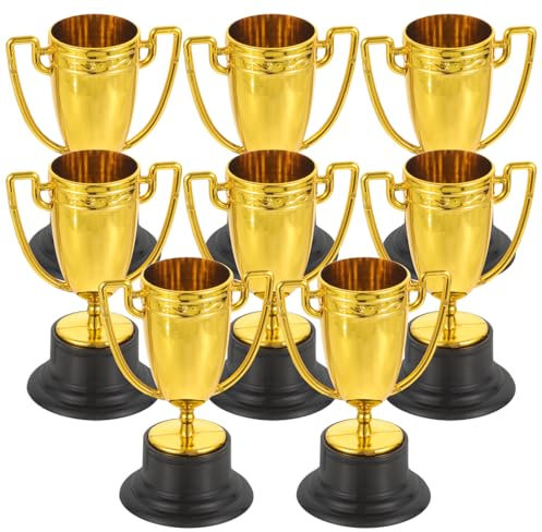 ibasenice 8 Stück Kinder-Rennspiel-Trophäen Mini-Trophäen-Modell Trophäen-Ornament Trophäen-Dekore