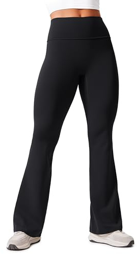 CRZ YOGA Secretsculpt Schlaghose 79cm | Booty Scrunch, Butterlift, Butterweich, Moderate Kompression, Workout, Lässig, Ohne Vordernaht, Hohe Taille, für Damen