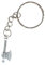 Small Metal Axe Keyring Viking Medieval Battle Keychain Celtic Norse Silver Gift Key Chain Ring Men's Accessory Chopping Wood Xmas Novelty Pendant Charm