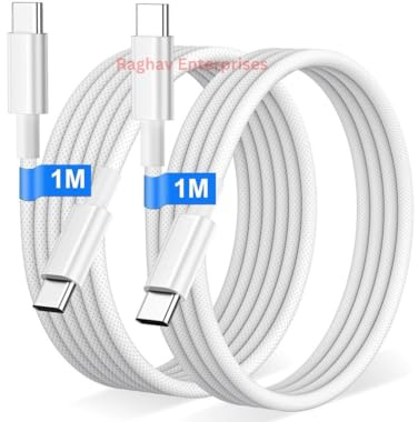 USB C 65W Quick Charge Fast Charging Data Transfer Cord for Samsung Galaxy S25,S25ultra,S24 ultra,S24,S23,S22,S21,S20, iPhone 16 series, iphone 15 series, pro, Plus, pro max, Android (AR-WH)
