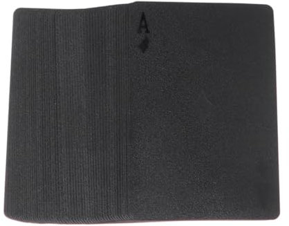 CHICAMPERA Solid Pokerkarten Mit Lattice-Muster Für Spielabende Für Bar Und Büro Langlebig Und Bruchsicher Perfektes Zubehör Für Kartenspiele Und Familienfeiern