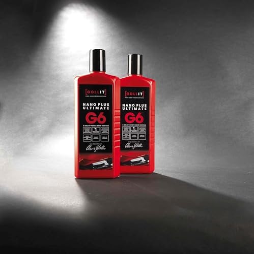 GOLLIT Nano Plus Ultimate 500 ml Nanoversiegelung für Auto, Boot und Caravan, Lotoseffekt, Autopflege, Lackversiegelung mit Nanotechnologie - Made IN Germany - 2 X 500 ml
