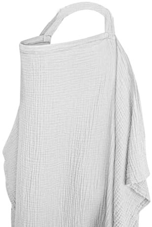 Breast Feeding Covers for Women | Soft Nursing Cover with Rigid Hoop for Airflow and Visibility | Baby Breastfeeding and Pumping Privacy Cloth | Car Seat Accessory for Mother and Comfort