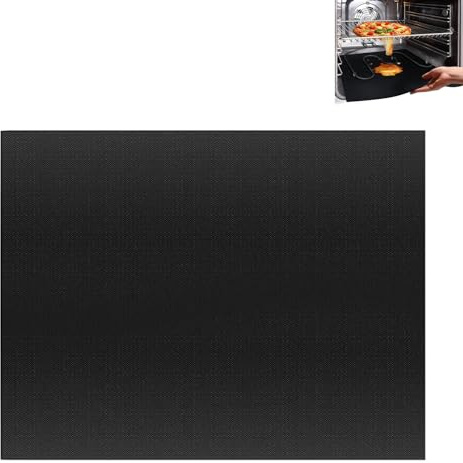 Tappetino per Barbecue, Tappetino Forno, Antiaderenti Riutilizzabili 50x40 cm in Teflon PTFE, Grill Mat Resistenti al Calore per Griglia a Gas, Carbone ed Elettrica, Facili da Pulire in Lavastoviglie