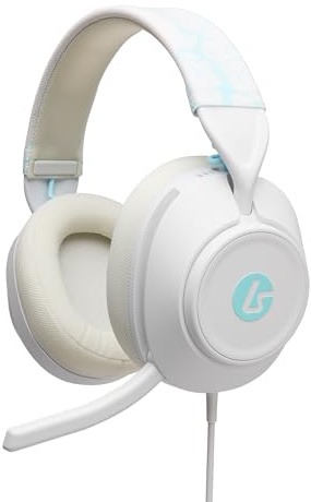 Kabelgebundenes Gaming-Headset PowerA LucidSound LS10X Gen 2 für Xbox Series X|S - Arktisches Eis, offiziell lizenziert, bequemes Design, schnelle Audio-Steuerung, klappbares Stummschaltmikrofon