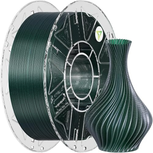Creality PLA Starry Galaxy 1.75mm 1KG – High Speed 3D Drucker Filament, Schimmernder Sternenstaub Glitzer, Stardust Green (Grün)