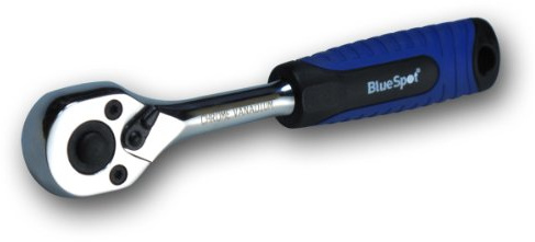 Blue Spot Tools 1/4 inch Soft Grip Ratchet Handle, 02010