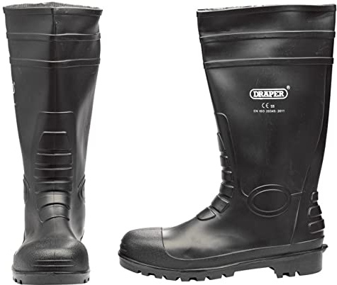 Draper 02699 Safety Wellington Boots to S5 Size 9/43