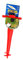 Pincho XL Soporte Sombrilla Playa 50cm con Helice y Ajuste Universal – Compatible Sombrillas Hasta 50mm, Fijacion Arena Antiviento, Alta Estabilidad, Resistente Sol Arena Agua
