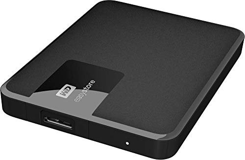 Western Digital Easystore 2To 2.5 « Disque Dur Externe USB 3.0 Noir