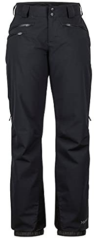 Marmot Damen Hardshell Ski- Und Snowboard Hose, Winddicht, Wasserdicht, Atmungsaktiv Wm's Slopestar Pant, Black, M, 79740