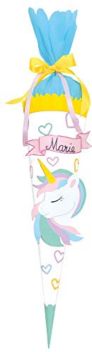 Schultüte Einhorn Zoe Rohling in weiß Nr. 9500.3066