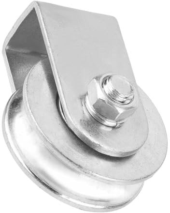 Single Swivel Pulley Block,Flaschenzug 0,3 Tonnen Hubrad für Drahtseil(#02)
