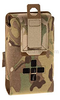 WARRIOR - A.S. was Laser Cut Small Horizontal IFAK, Multicam
