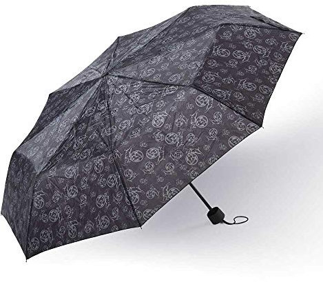 1. FC Köln Taschenschirm - Logo Allover - Schirm, Regenschirm, Umbrella - Plus Lesezeichen I Love Köln