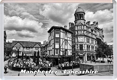 Manchester - Lancashire - 96 x 67mm - Jumbo Fridge Magnet/Magnets BBSFM518