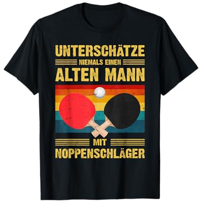 Lustiger Tischtennis spruch Noppen T-Shirt