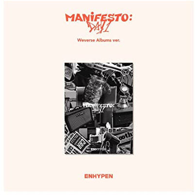 Big Hit Entertainment ENHYPEN - MANIFESTO : DAY 1 [Weverse Albums ver.] QR Card