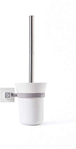 SQLCF Set portascopino e portascopino Scopino Montaggio a Parete Scopini Holder Set Accessori Bagno igienici Clean Toilet Brush Set Porta scopino/Portascopino per WC