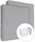 2X Jersey 100% Baumwolle Spannbettlaken für 100x50cm Baby Mini Kinderbett Matratze (Grau)