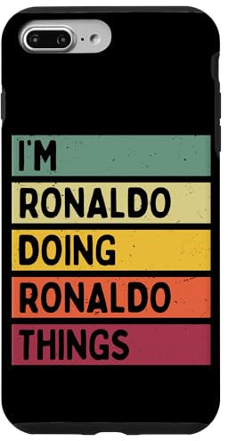 iPhone 7 Plus/8 Plus I'm Ronaldo Doing Ronaldo Things Funny Personalized Quote Case