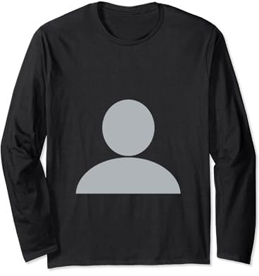 Blank Profile Picture User Long Sleeve T-Shirt