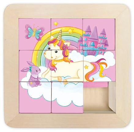 Trötsch Schiebepuzzle Einhornwelt: Geduldsspiel Ausdauerspiel Logikspiel (Einhornwelt: Alles rund ums Einhorn)