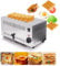 HAKKA 6 Slice Toaster Commercial Stainless Steel Toaster,Five Speed Adjustable Toaster/2500W,Pop-Up Toasters,Extra Wide Slots,Hamburger Bread Toaster With Removable Crumb Tray