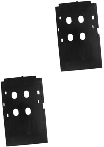 HOODANCOS 2stücke Card Printer Tray Für PVC Karten Universelles Id-Karten Drucker Zubehör Stabiler Kartenhalter Für Praktisch Und Langlebig Für Professionelle Anwendungen