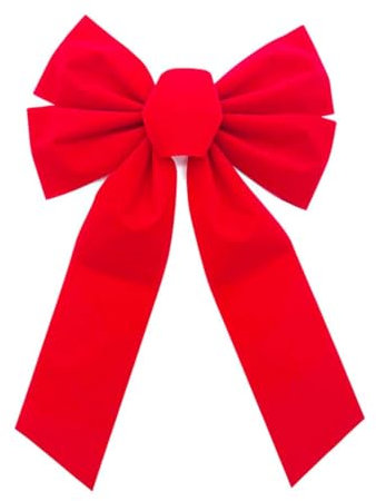 EIHI Fiocchi giganti fai da te super grandi, grandi decorazioni per matrimoni, fiocchi giganti, fiocchi per auto, fiocchi di Natale, fiocchi giganti, decorazione per feste, casa, rosso, 1 pezzo