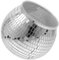 Amosfun Retro Ice Bucket Disco Ball Decor Beverage Tubs for Parties Mirror Disco Balls Ornaments