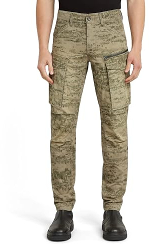G-STAR Hombres Rovic Zip 3D Regular Tapered Pants, Light Toggee Shadow Camo D02190-d581-h175, 34W / 34L