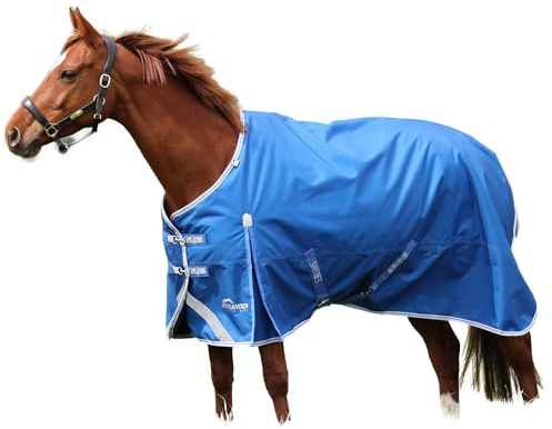 Shires Highlander Original 200g Turnout Rug - Blue 6'3 / 75, Blue
