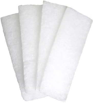 Casoter Air Fryer Filters Compatible with Instant Vortex Plus 5.7L Replacement Accessories Odor Erase Air Filters,Set of 4 White