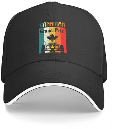 YUONME Baseballmütze Kanadischer Grand Prix Baseball Cap Hut Sonnenhut Für Kinder Trucker Hut Mädchen Hüte Herren Geschenk