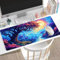 Tapis de Souris Bleu Tapis de Souris Gamer XXL 800x400x3mm Gaming Accessoire, Tapis de Souris Nuage Tapis Souris Résistant à l'eau avec Base en Caoutchouc antidérapant, Deco Bureau Travail W5-105
