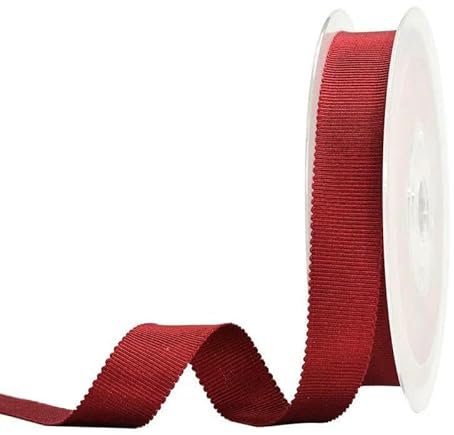 Ruban en rayonne 100 yards/rouleau 6 9 13 16 19 25 38 mm pour décoration artisanale, mariage, mode, rubans - écarlate 260-9 mm