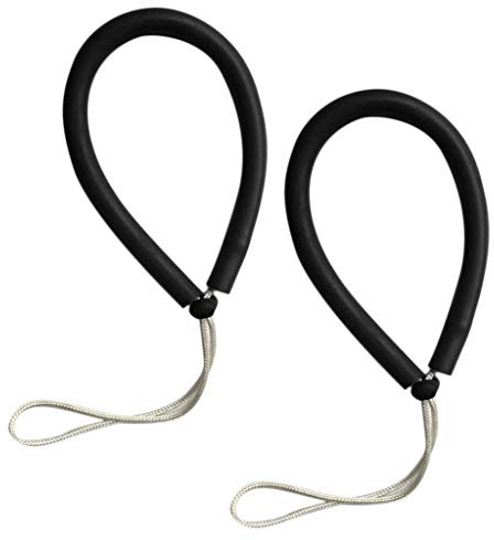Geardeangloow Handschlaufe für Taucher, Unterwasserkamera, Taschenlampe, Griffseil, Schwarz