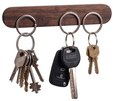 Colitchi Schlüsselbrett Magnetisch ohne Bohren - Moderner Schlüsselhalter Wand Selbstklebend mit Starkem Klebestreifen, Cloud Schlüssel Organizer für Flur & Hauseingang, Schlüsselboard Magnetisch