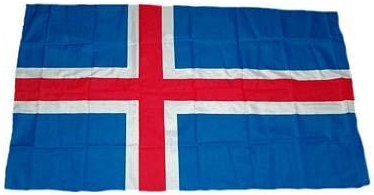 Flagge Fahne Island 30 x 45 cm FLAGGENMAE® Fahnen