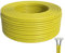 BIGtec CAT 7 Netzwerkkabel Verlegekabel LAN Kabel 50m duplex CAT7 PiMF halogenfrei BauPVO Eca POE gelb Netzwerk Installationskabel Datenkabel CAT.7 Cable