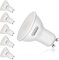 Aigostar GU10 Led Kaltweiß 4W Leuchtmittel Birne Lampe 6500K 320 Lumen Abstrahlwinkel 100-120 Grad Reflektor 5 Stücke Energiespar
