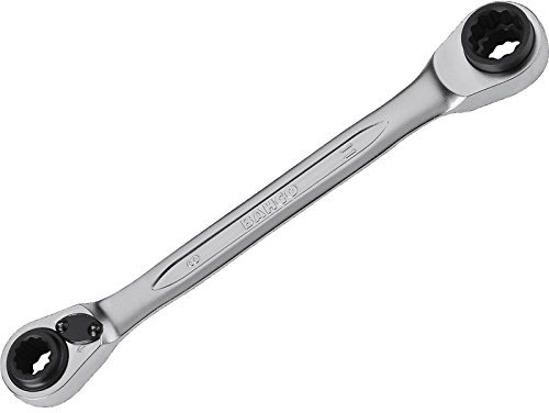 Precise Engineered Bahco Reversible Ratchet Spanner 8 - 11mm [Pack of 1] - w/3yr Rescu3® Warranty